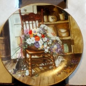 Country Cuttings collector plate from 1990